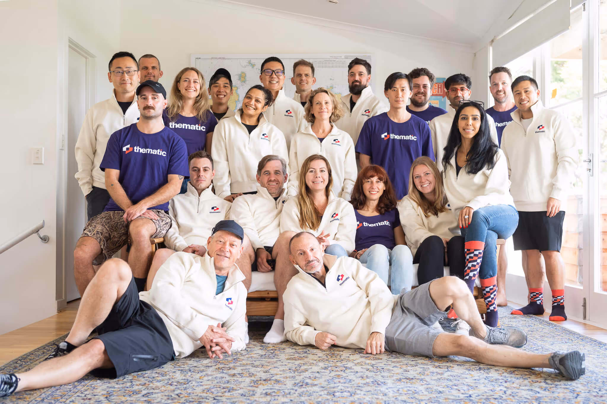 Thematic team at the 2025 company retreat