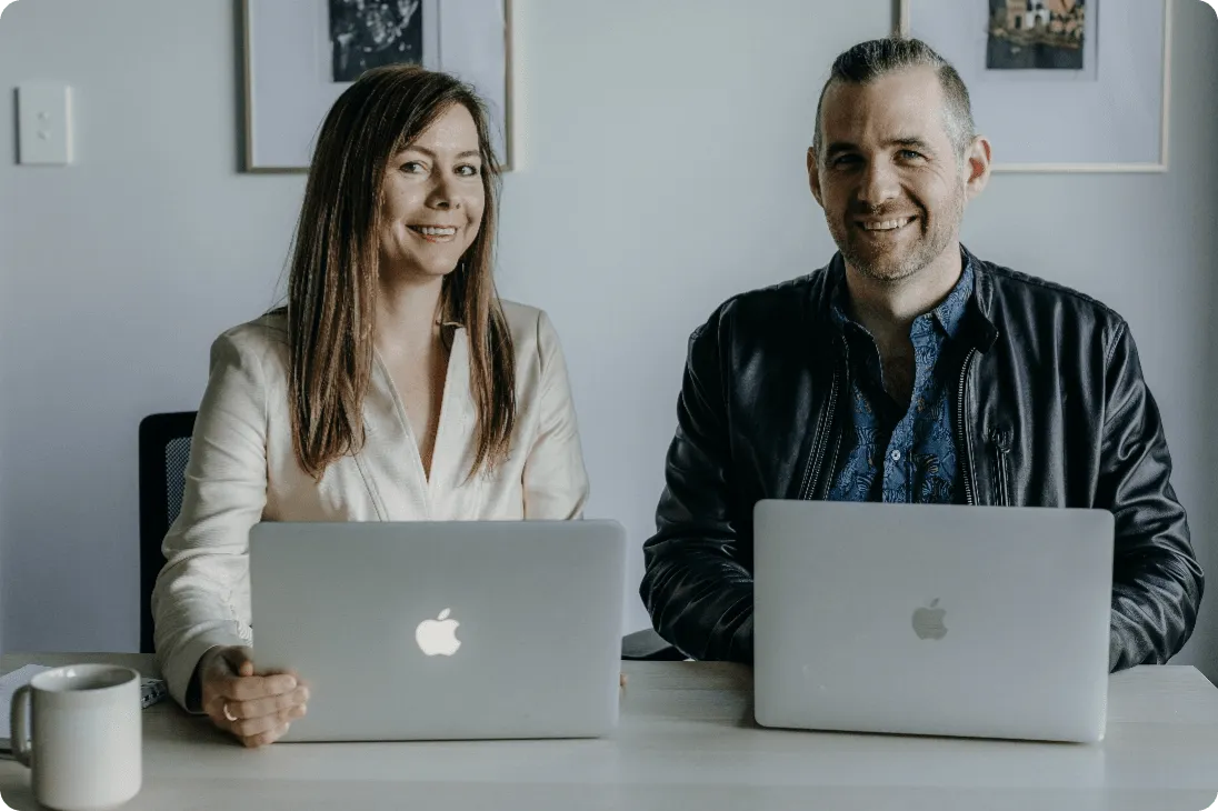 Thematic co-founders Dr. Alyona Medelyan and Nathan Holmberg