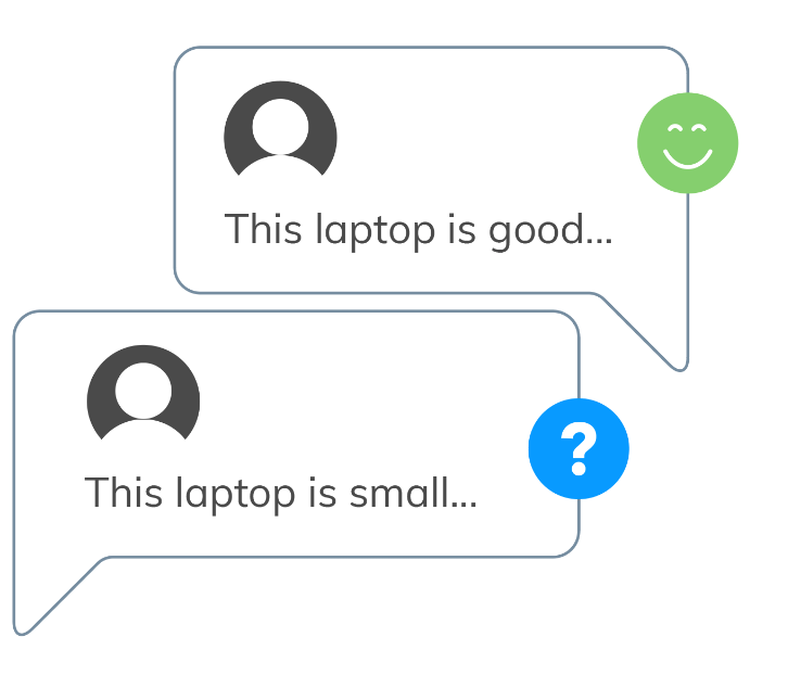 Illustration of subjectivity in sentiment analysis